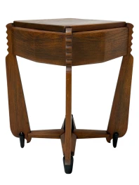 Art Deco Amsterdamse School Side Table by Architect Christiaan Bartels, 1920s